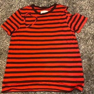 Current/Elliott cold shoulder heart